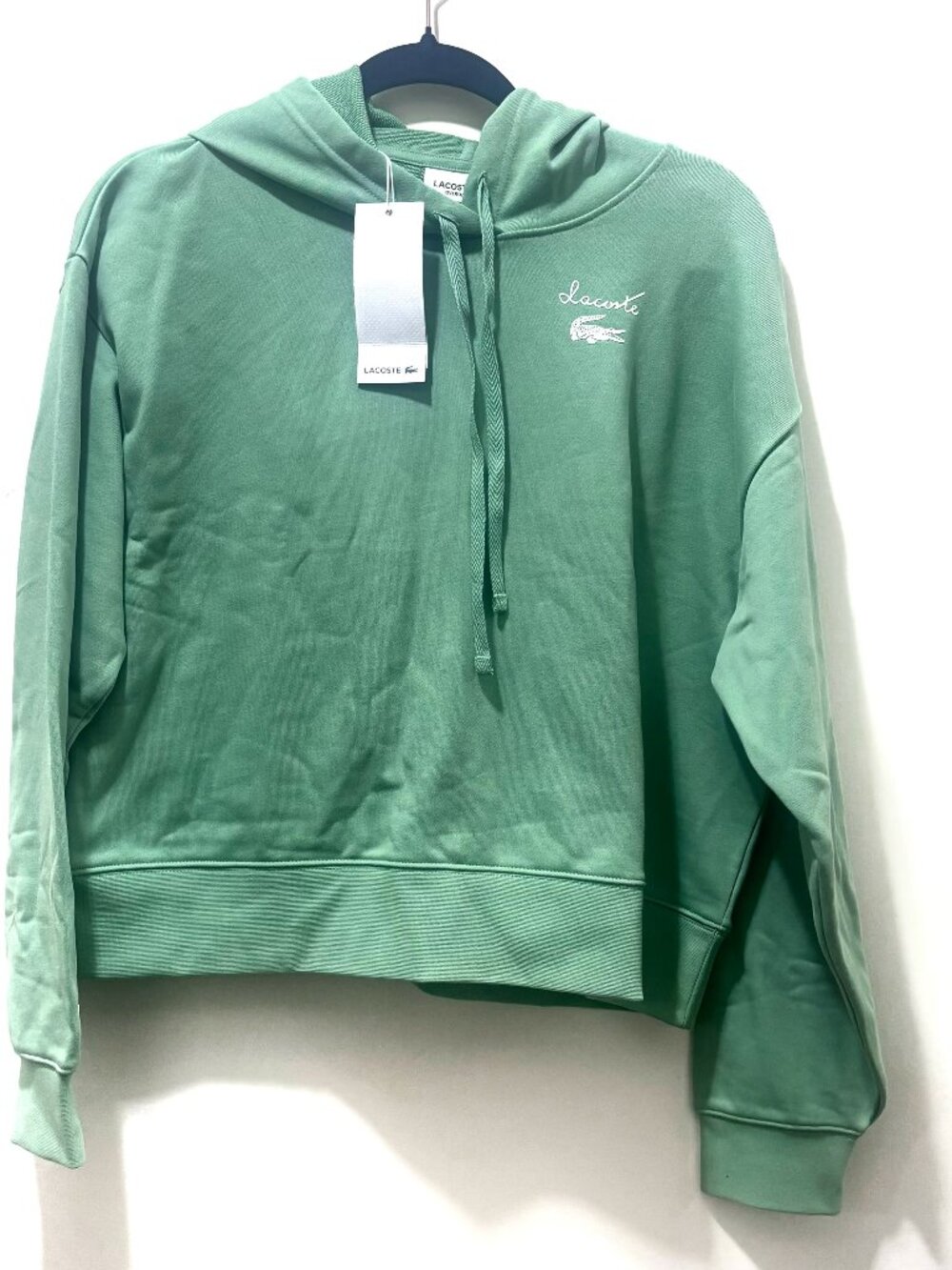 NWT Lacoste Green Oversized sweatshirt size 4 (36)